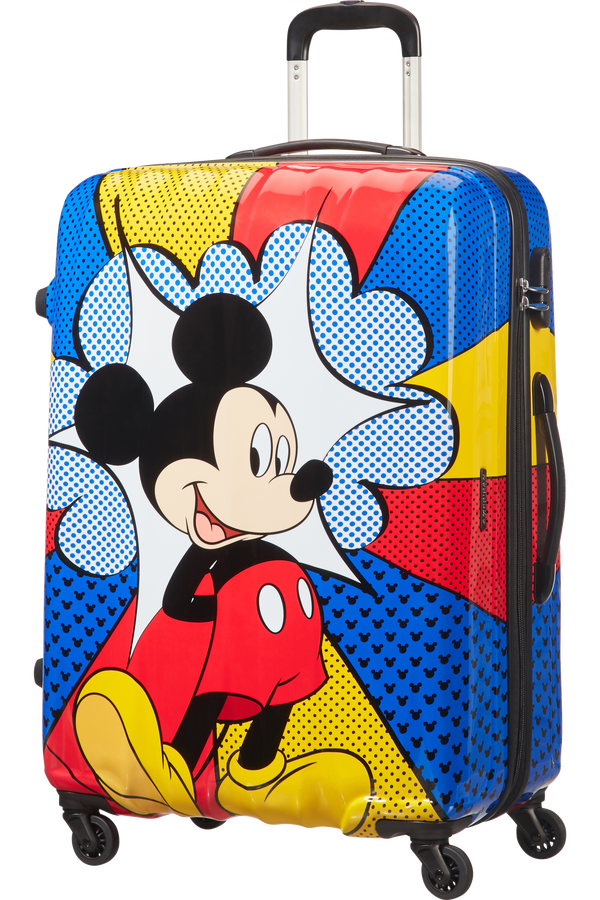 American Tourister Disney Legends 4-wheel Spinner 75cm large suitcase Mickey Flash Pop