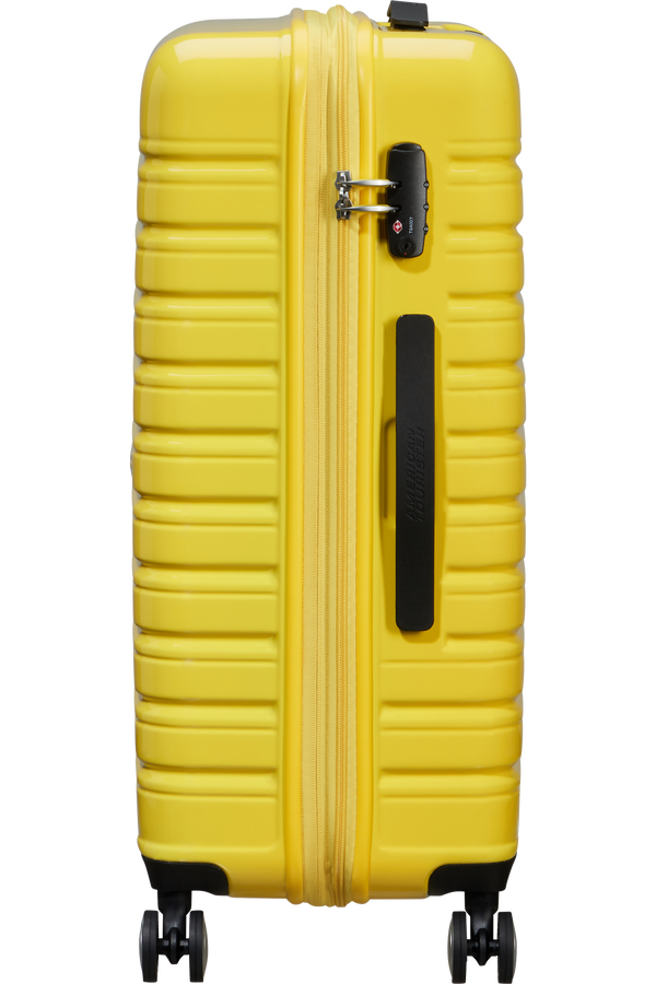 American Tourister Flashline Pop Spinner Exp TSA 67cm  Lemon Yellow
