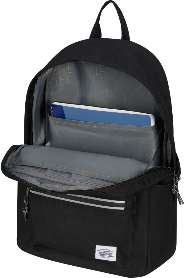 American Tourister Brightup Backpack Zip  Black American Tourister Brightup Backpack Zip  Black