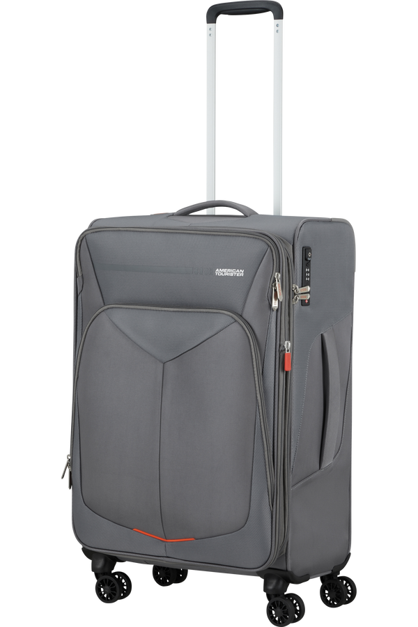American Tourister Summerfunk Spinner Exp TSA 67cm  Titanium Grey