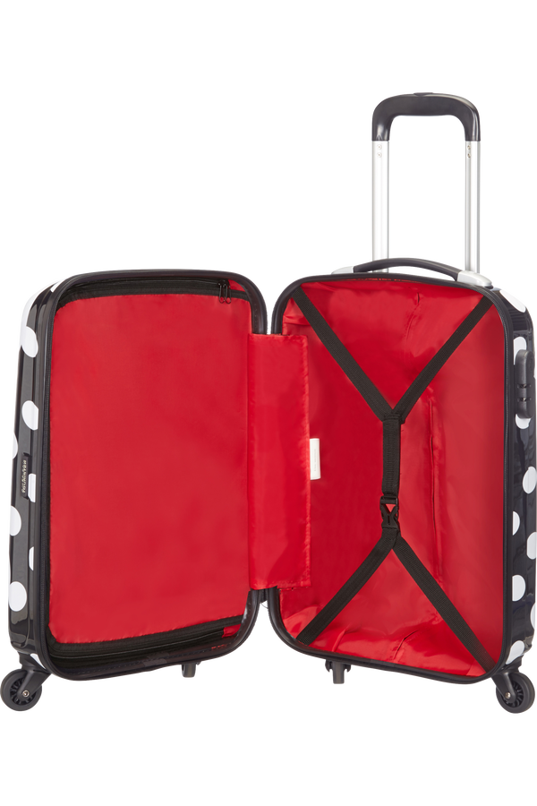 American Tourister Disney Legends 4-wheel cabin baggage Spinner suitcase 55x40x20cm Minnie Dots