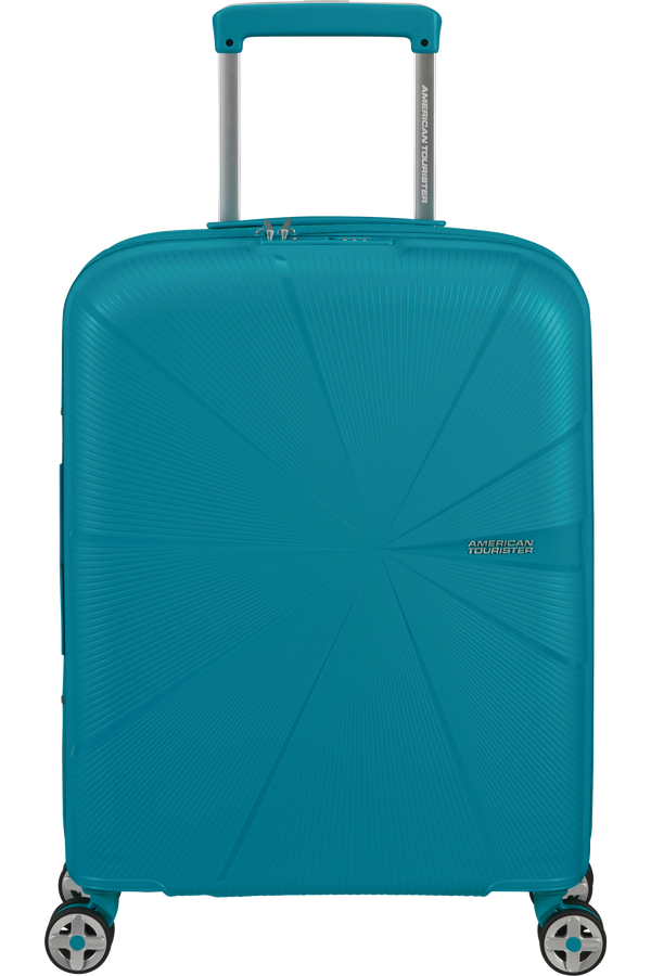 American Tourister Starvibe Spinner Expandable TSA 55cm Verdigris