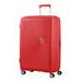 Soundbox Ekspanderbar kuffert med 4 hjul 77cm Coral Red
